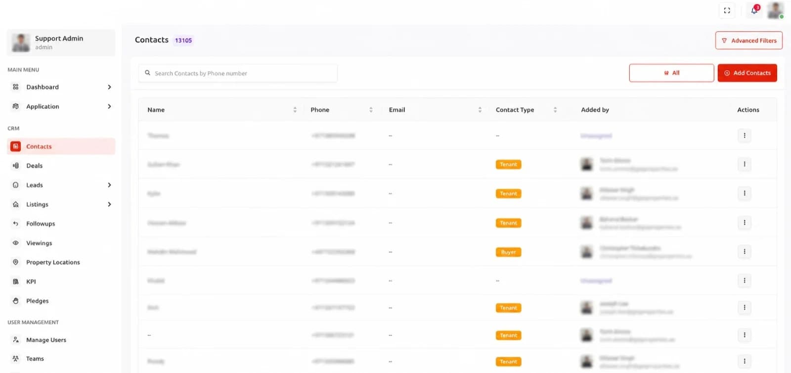 Enterprise Real Estate CRM screenshot thumbnail 3