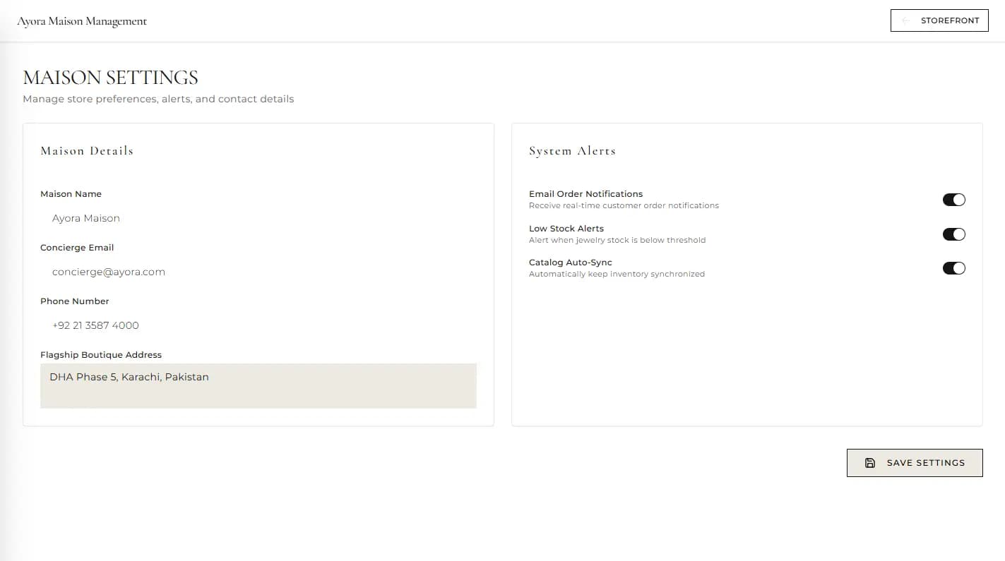 Jewelry E-Commerce screenshot thumbnail 5