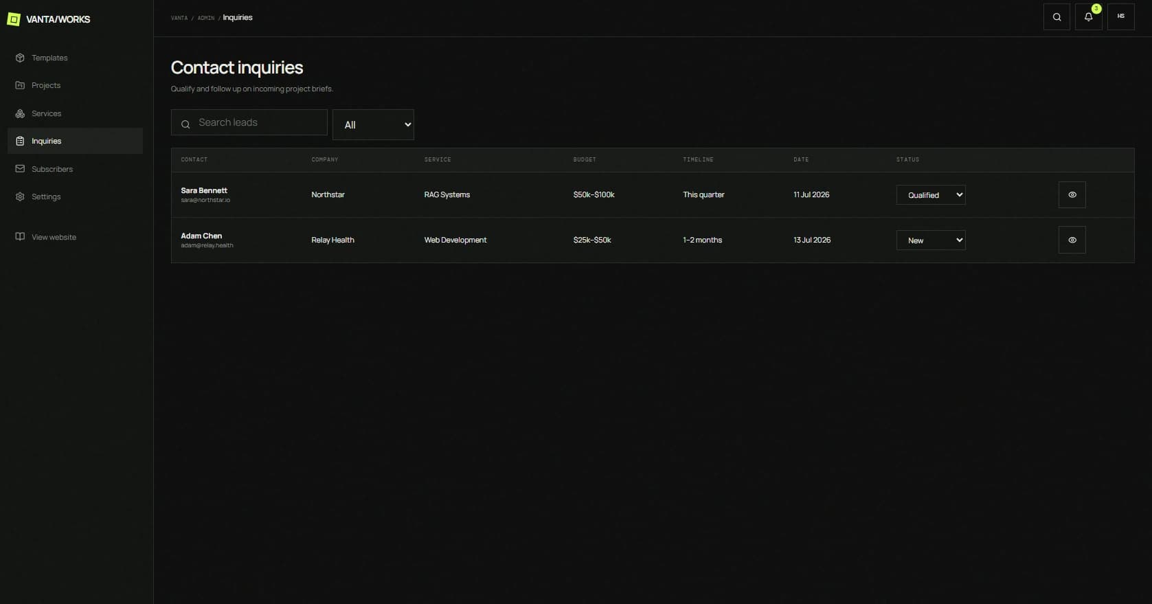 Agency Studio screenshot thumbnail 5