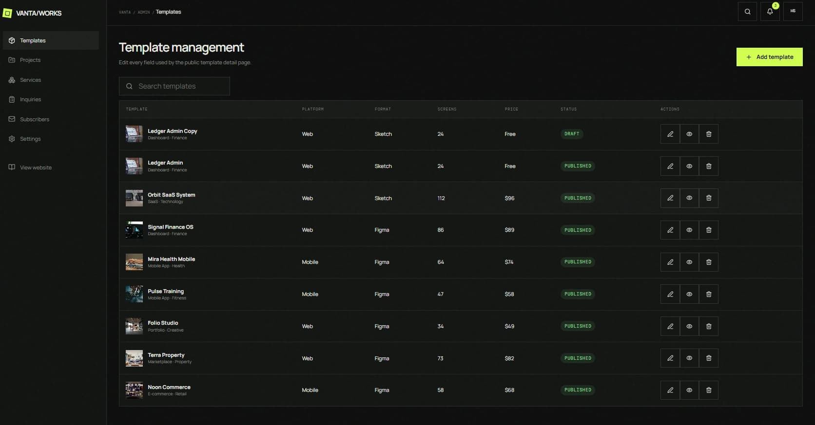 Agency Studio screenshot thumbnail 4